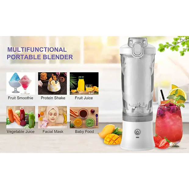 Xiaomi Portable Blender 600ML Electric Juicer Fruit Mixers 4000mAh