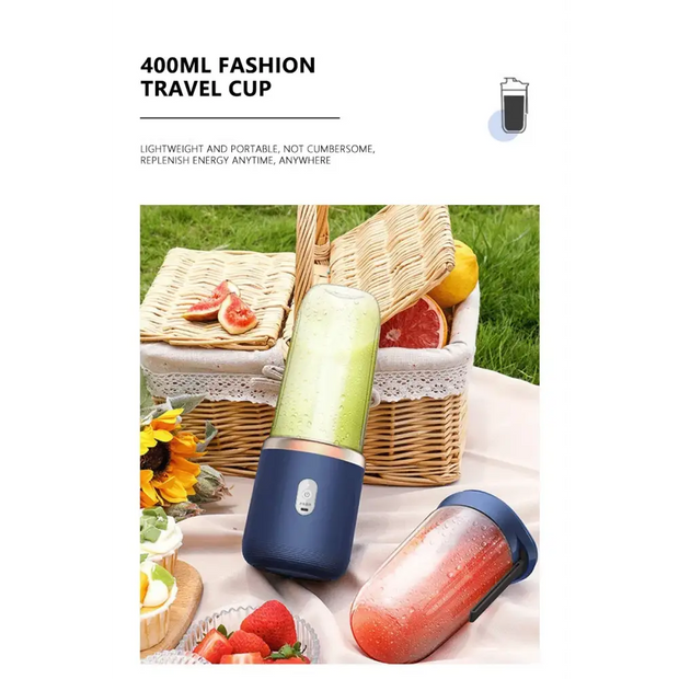 Xiaomi Portable Multi-functional Double Cup Electric Fruit Juicer Blender