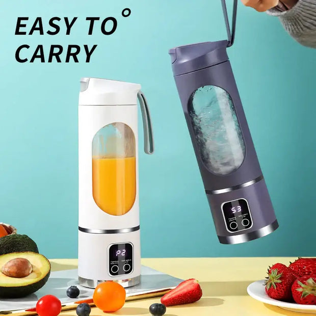 Xiaomi Rechargeable 450ml Fruit Juicer 8 Blades 3 Speeds USB