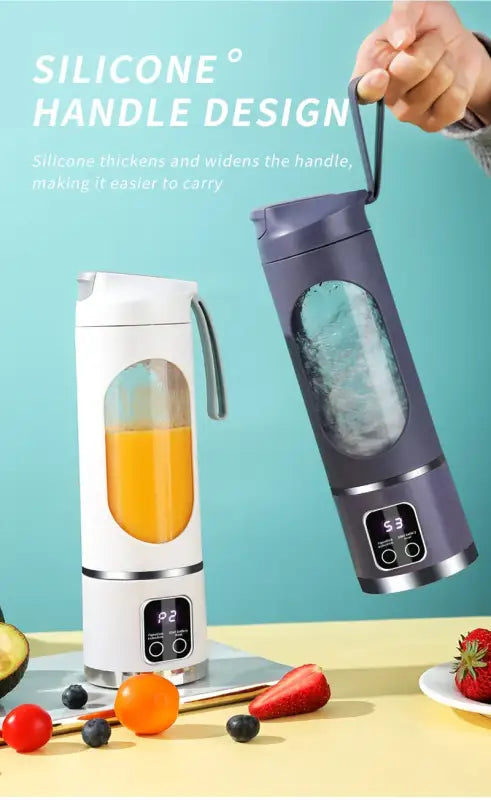 Xiaomi Rechargeable 450ml Fruit Juicer 8 Blades 3 Speeds USB