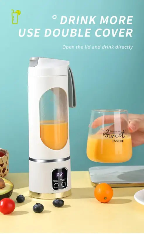 Xiaomi Rechargeable 450ml Fruit Juicer 8 Blades 3 Speeds USB