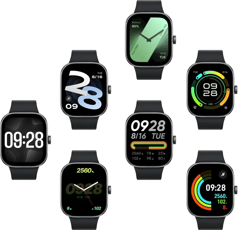 Xiaomi Redmi Smartwatch 1.97" Amoled Pixel Bluetooth Stress Monitoring laurichshop