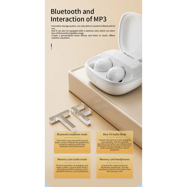 XIAOMI S09 ANC Bluetooth 5.4 Earbuds TWS Wireless Headphone with Touch Screen