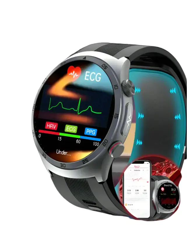 Xiaomi smartwatch with stress, sleep & temperature monitor