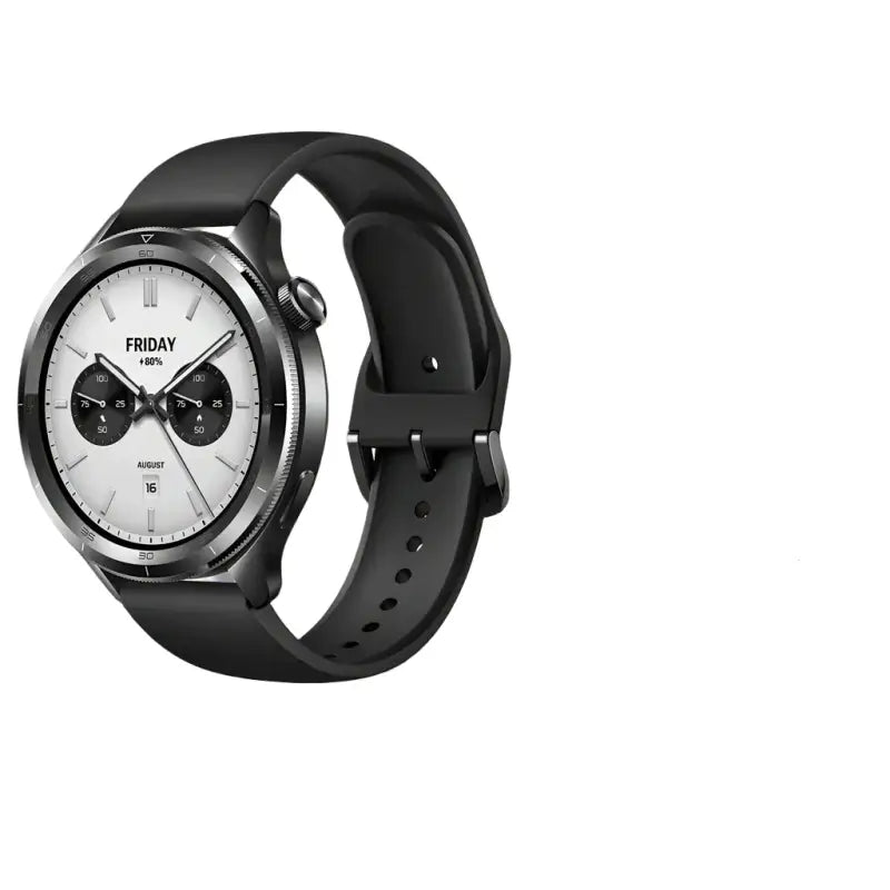 Stylish Xiaomi Smartwatch S4 with alloy frame and rubber strap