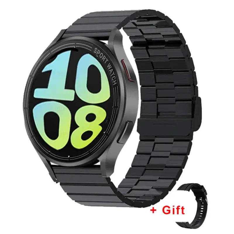 Fitness smartwatch with GPS, NFC, and HD Bluetooth calling