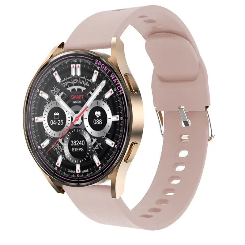 Zordai smartwatch with round screen and health apps