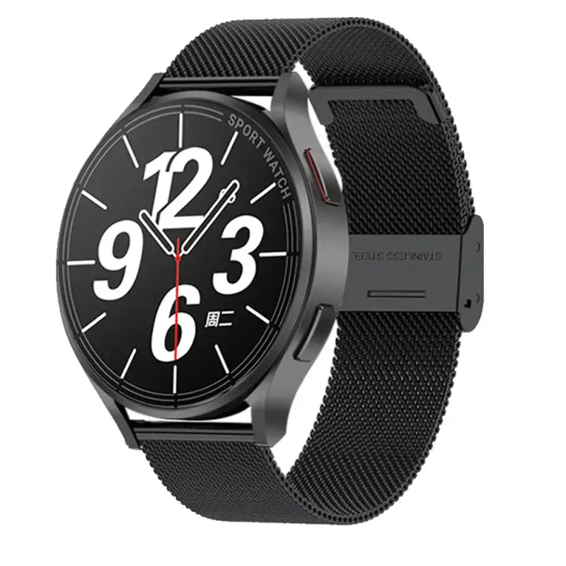 Fitness smartwatch with GPS and NFC features