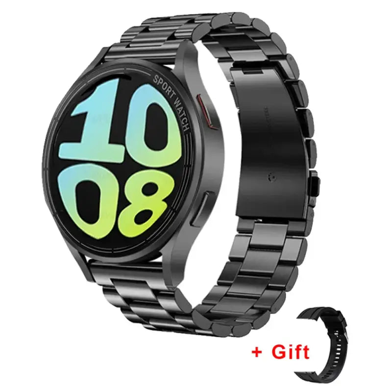 Fitness smartwatch with GPS and ECG tracking