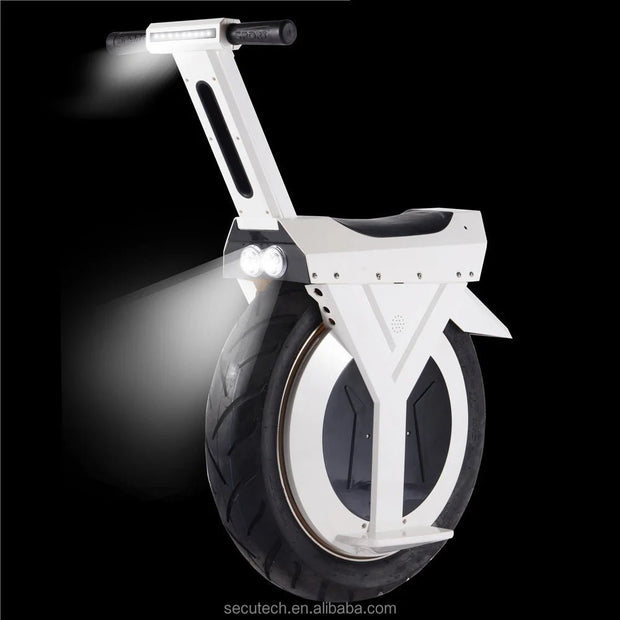 60V 500W Big Single Fat 17inch Tire Electric Unicycle One Wheel Self Balancing Scooter for Sale One Wheel for Adults - laurichshop