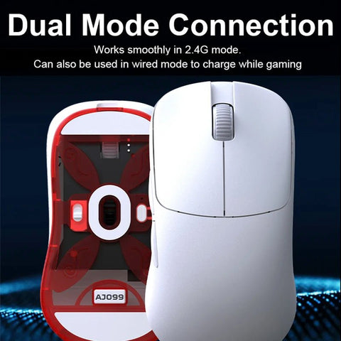 AJAZZ Aj099 2.4G Wireless Mouse USB Wired Mouse 3200 DPI 6 Buttons Gamer Mice for Macbook Tablet Laptop Gaming Computer Mouse - laurichshop