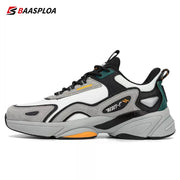 Baasploa Lightweight Running Shoes For Men 2023 Men's Designer Leather Casual Sneakers Lace Up Male Outdoor Sports Shoe Tennis - laurichshop