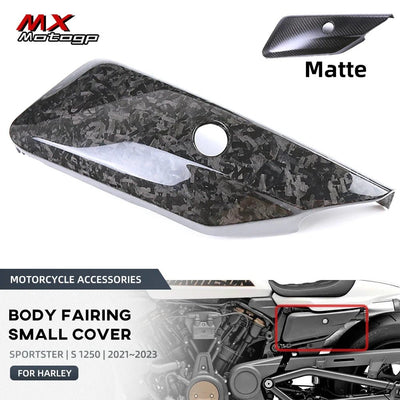 For Harley Sportster S 1250 RH1250 2021 2022 2023 Body Frame Small Cover Fairing Carbon Fiber Protector Panel Motorcycle Parts - laurichshop