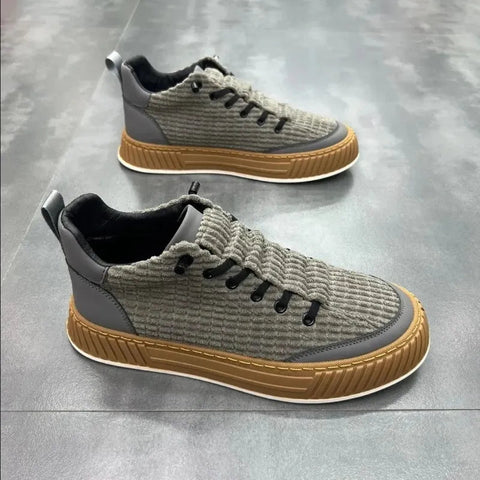 Men Chunky Sneakers Fashion Light Non-slip Luxury Brand Men's Sneakers 2023 Designer Male Casual Board Shoe Man's Vulcanize Shoe - laurichshop