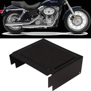 Motorcycle Gloss Black Metal Battery Side Fairing Covers For Harley 1997-2003 Sportster XL & 1997-2005 Dyna - laurichshop