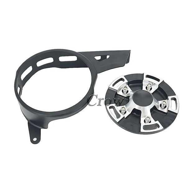 Motorcycle Rear Left Sprocket Drive Pulley Engine Protection Guards For Sportster S 1250 RH1250 Nightster 975 RH 975 2022 2021 - laurichshop