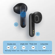 Original JBL Wave 300 TWS True Wireless Bluetooth Earphone In-Ear Music Headphones Lightweight Earbuds With Mic Charging Case - laurichshop