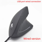 Original Wireless Mouse Rechargeable Vertical Wired USB Mouse Ergonomic Luminous 2.4G Mute Photoelectric Bluetooth Game Mouse - laurichshop