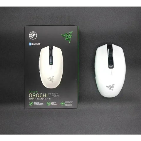 Razer Orochi V2 Dual-mode Wireless Bluetooth Small Mouse Ergonomic Gaming Mouse Battery Game Computer Notebook Computer Office - laurichshop