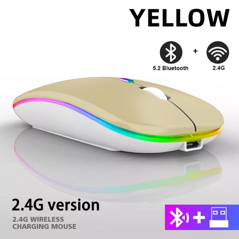 Rechargeable Bluetooth Wireless Mouse - laurichshop