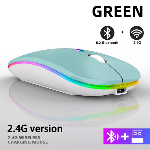 Rechargeable Bluetooth Wireless Mouse - laurichshop