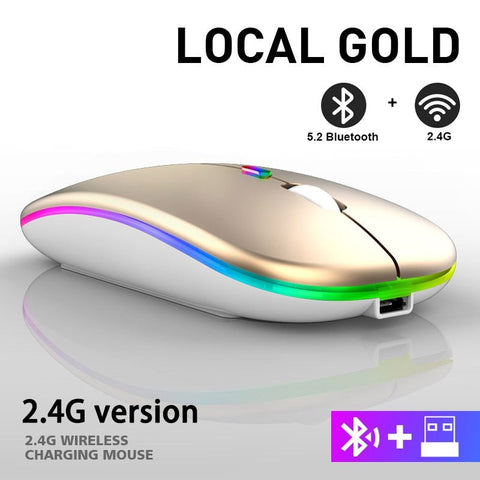 Rechargeable Bluetooth Wireless Mouse - laurichshop