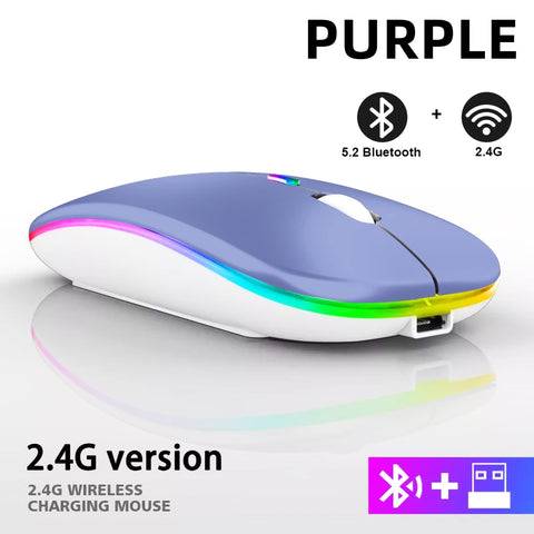 Rechargeable Bluetooth Wireless Mouse - laurichshop