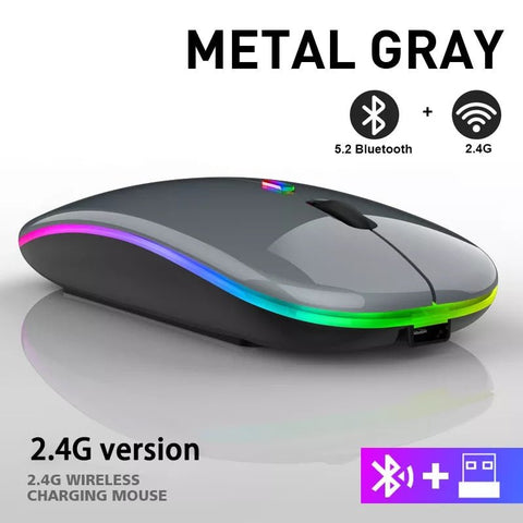 Rechargeable Bluetooth Wireless Mouse - laurichshop