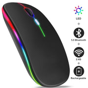 Rechargeable Bluetooth Wireless Mouse - laurichshop