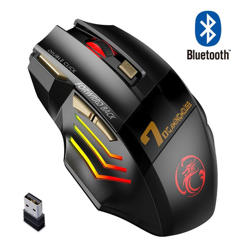 Rechargeable Wireless Mouse Bluetooth - laurichshop