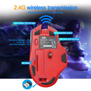 REDRAGON MIRAGE M690 USB Wireless 2.4G Gaming Mouse 4800DPI 8 buttons Programmable ergonomic for overwatch gamer Mice PC compute - laurichshop