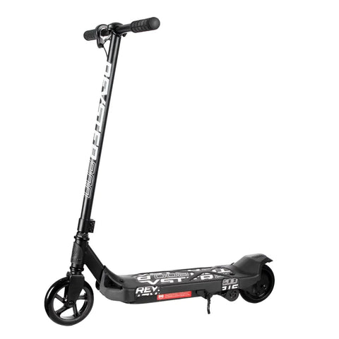 Revster 200 Kids 2-in-1 Electric & Kick Scooter, Ages 8+, 12V Battery, 8 MPH, 130mm Cast Polyurethane Wheels, Rear Brake - laurichshop