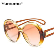 UV400 Fashion Oversized Round Sunglasses Women Vintage - laurichshop