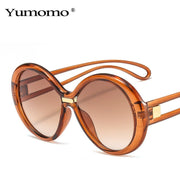 UV400 Fashion Oversized Round Sunglasses Women Vintage - laurichshop