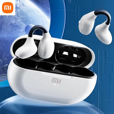 Xiaomi 2023 Wireless Earphones Mijia Earclip Bluetooth5.3 Headphones Earring Sports Bone Conduction Earbuds Waterproof Headset - laurichshop