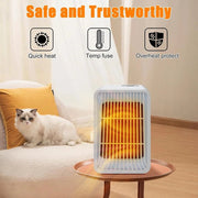 XIAOMI Small Space Heaters for Indoor Use 1000W Mini Portable Heater Fan Electric Space Heater for Room Heating and Fan Modes - laurichshop